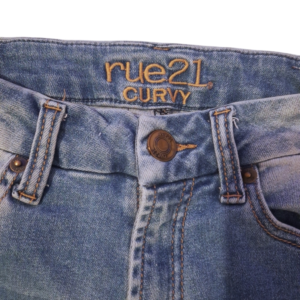 rue21 curvy size 4 ankle jeggings - Picture 3 of 4